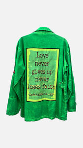 Fluo Green Jacket