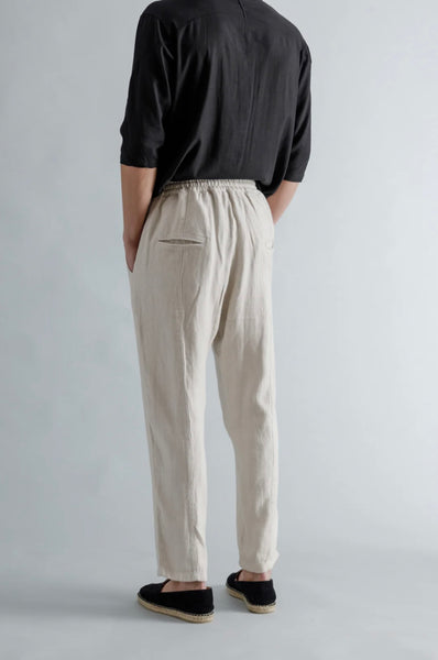 Herringbone Linen Pants