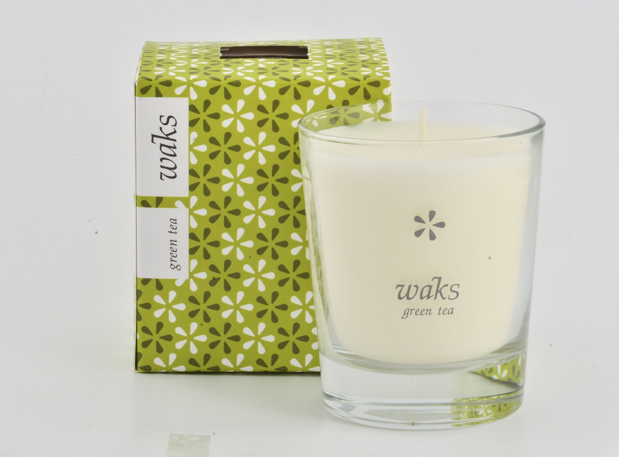 Waks Green tea with wooden cover