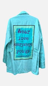 TURQUOISE JACKET