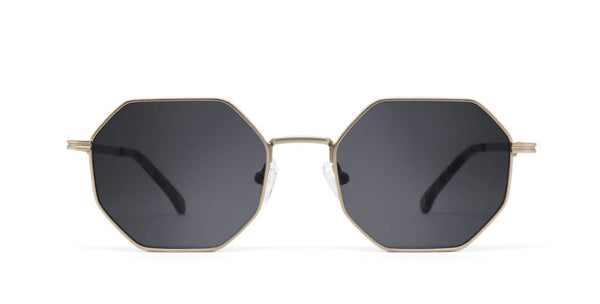 “GAMMA” GOLD WITH BLACK LENSES