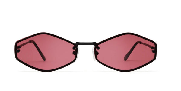 “THETA” WITH PINK LENSES
