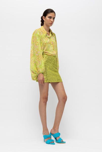 Khaia Lime Skirt