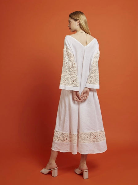 “Antigone” Linen Dress