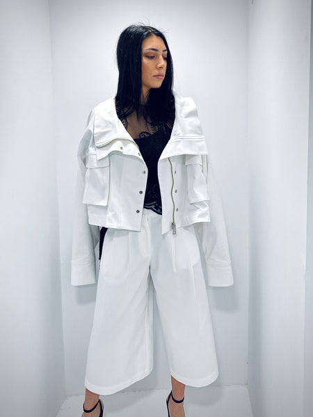 “Clea” jacket (White)