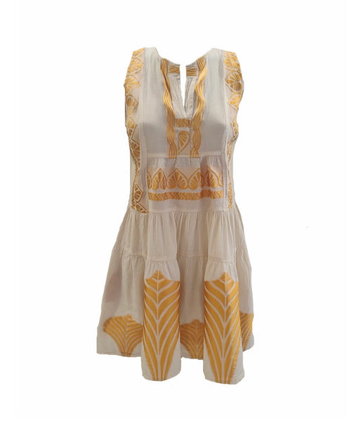 “Iris” Boho Dress - Yellow