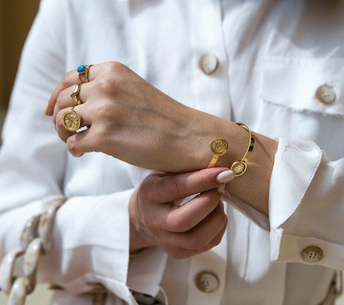 RING ALEXANDROS GOLD – PORTES OF GREECE