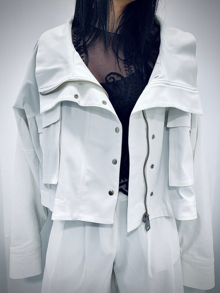“Clea” jacket (White)