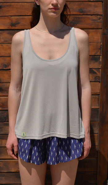 Nelda top - light grey