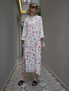 EUPHROSYNE PRINT KAFTAN