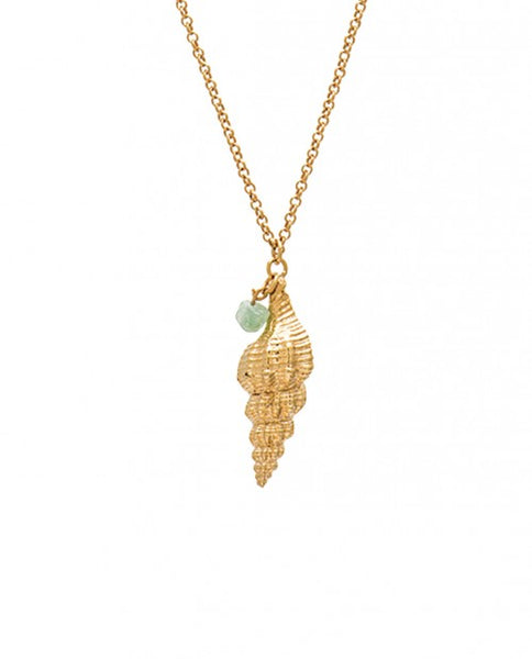 NECKLACE MERMAID SHELL GOLD