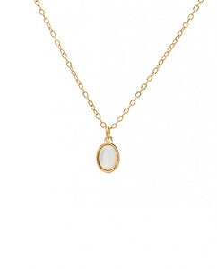 NECKLACE MIDSTONE S IVORY GOLD