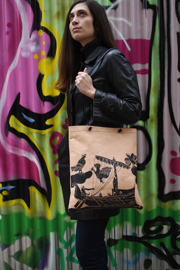 Leather Tote Bag / Shopper Bag, Odysseus & The Sirens