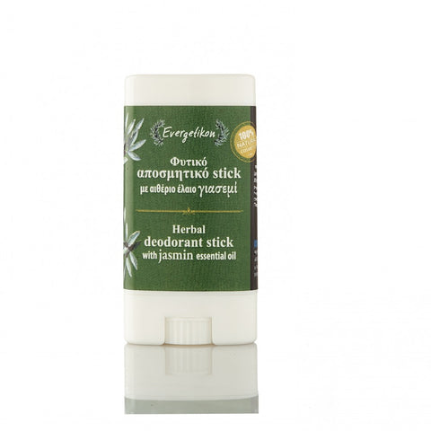 Herbal deodorant stick with jasmine essential oil