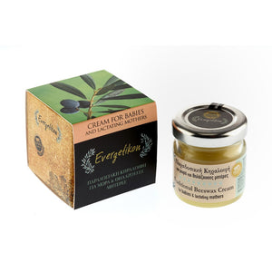 Traditional beeswax cream for babies and lactating mother