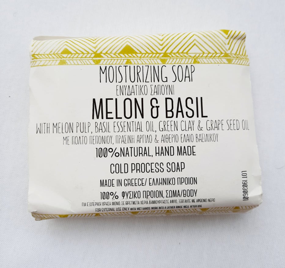 MELON & BASIL - MOISTURIZING SOAP