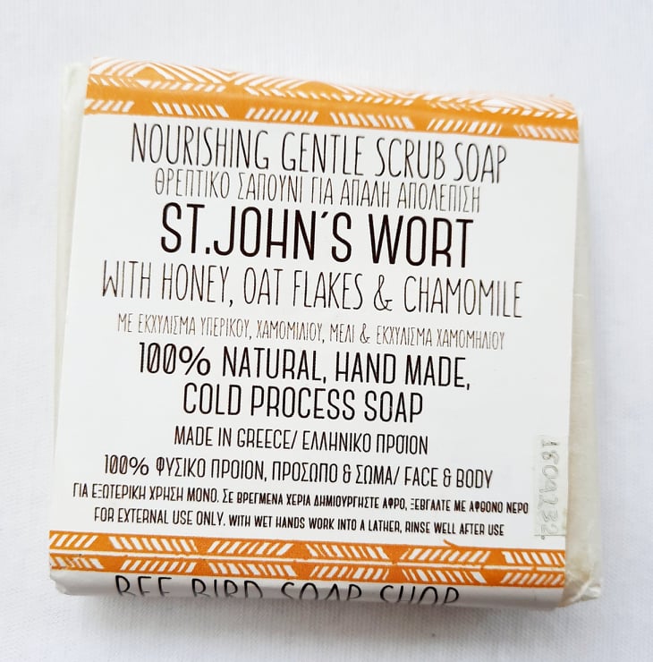 ST. JOHN'S WORT - NOURISHING GENTLE SCRUB SOAP