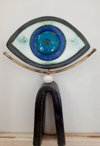 Handmade Ceramic Evil eye