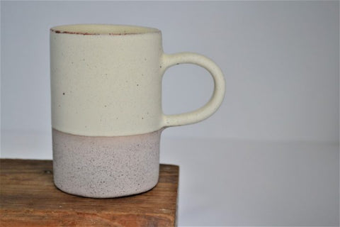 Handmade Ceramic Mug (Cream)