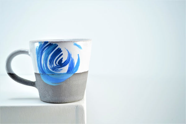 Handmade Ceramic Mug "Wave"
