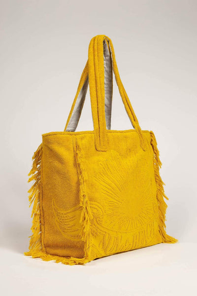 JUST CURRY TERRY TOTE BEACH BAG