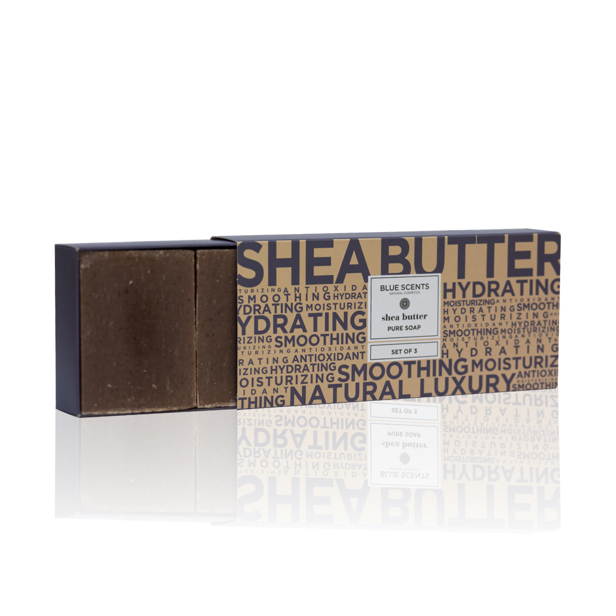 SOAP SET SHEA BUTTER – 3 PCS