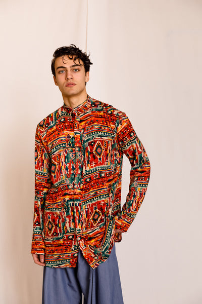Stolp Shirt Printed Red