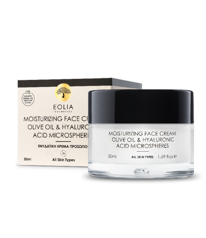 Moisturizing Face cream with Olive Oil & Hyaluronic Acid