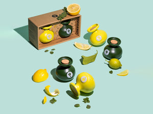 Extra Virgin Olive Oil Set with Lemon & Oregano (2x80ml)