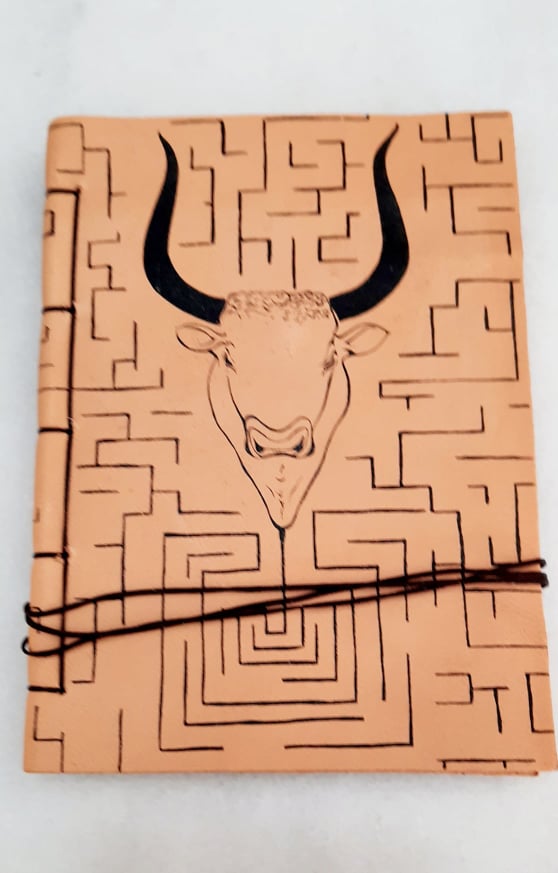 Minotauros, Leather Notebook A6