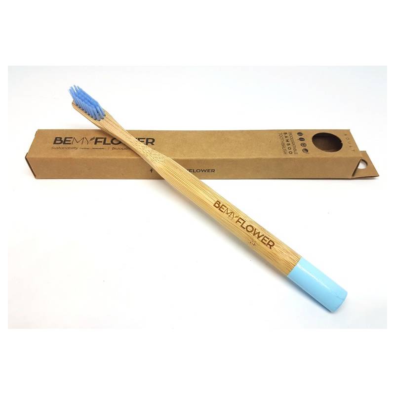 Bamboo Toothbrush  Blue / Soft