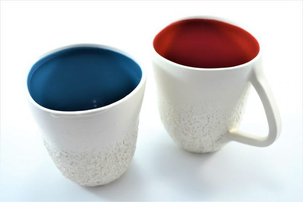 Handmade Ceramic "Sponge Mug" (Many colors)