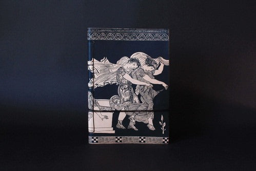 Leather Journal Notebook A5, The Abduction of the Daughters of Leukippos