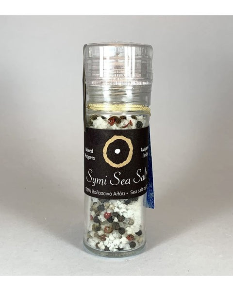 Natural Sea Salt With Mix Peppers